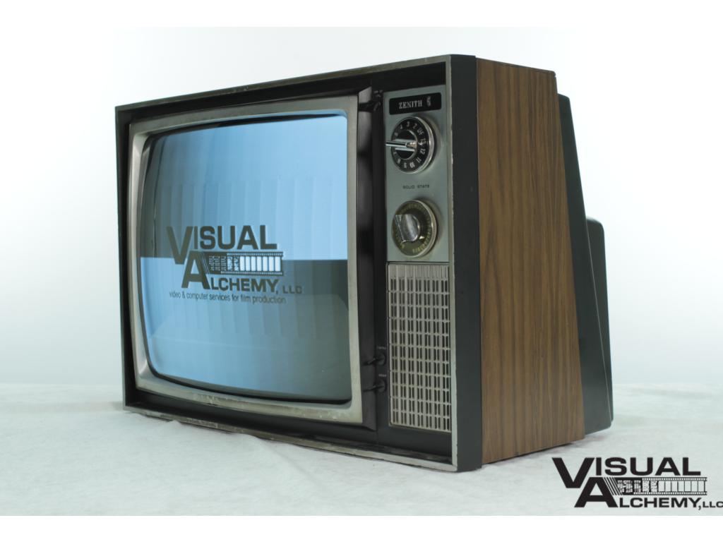1976 19" Zenith H192W B&W TV