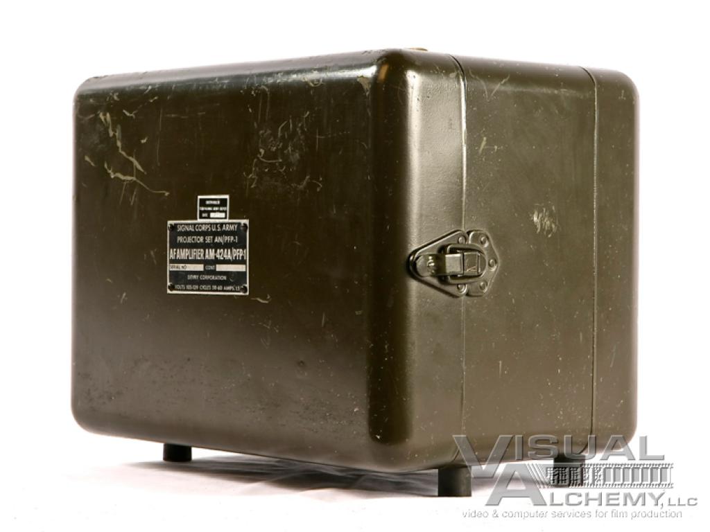 1950's US Army AF Amplifier AM-424A/PFP-1 (Projector Set AN/PFP-1 3 of 3)