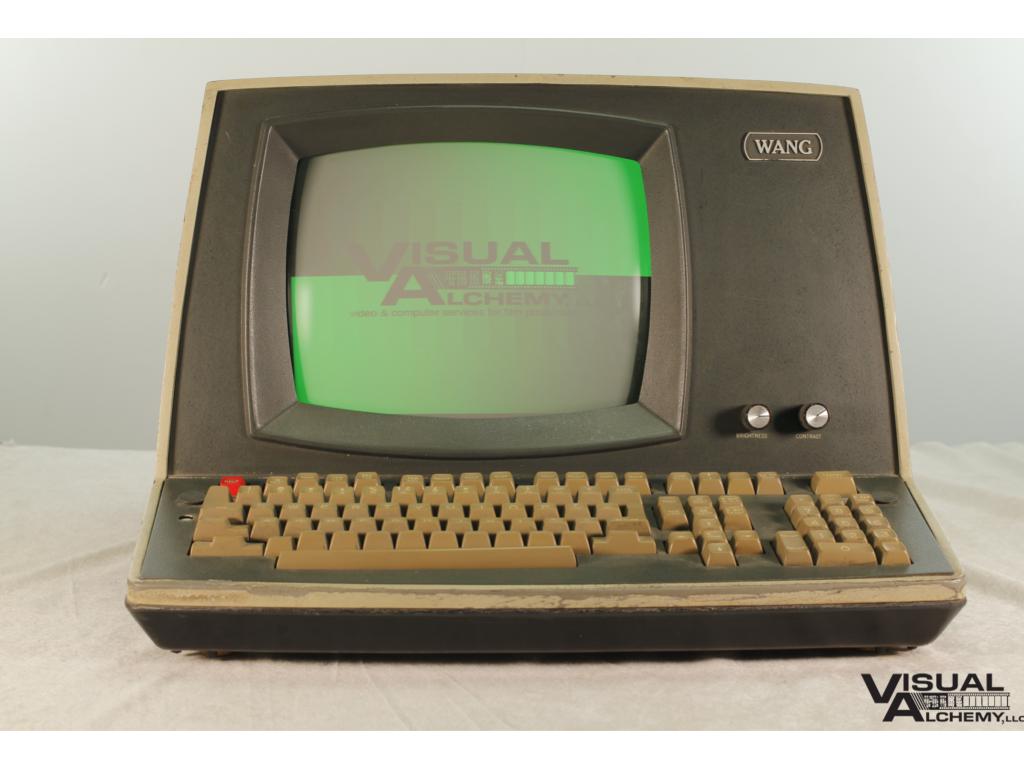 1977 11" Wang 2246-C (Green Screen) Computer Terminal