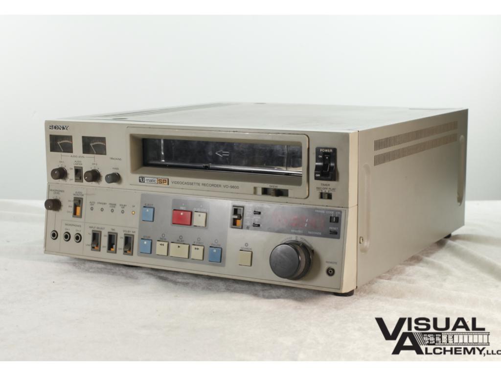 2000 Sony VO-9600 Videocassette Recorder