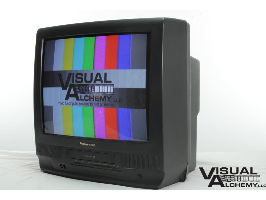 2001 20" Panasonic PV-C2011 VHS Combo
