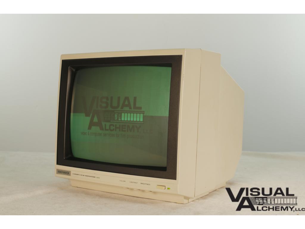 1989 12" Magnavox 80 BM7652-074B (Green Screen) Computer Monitor