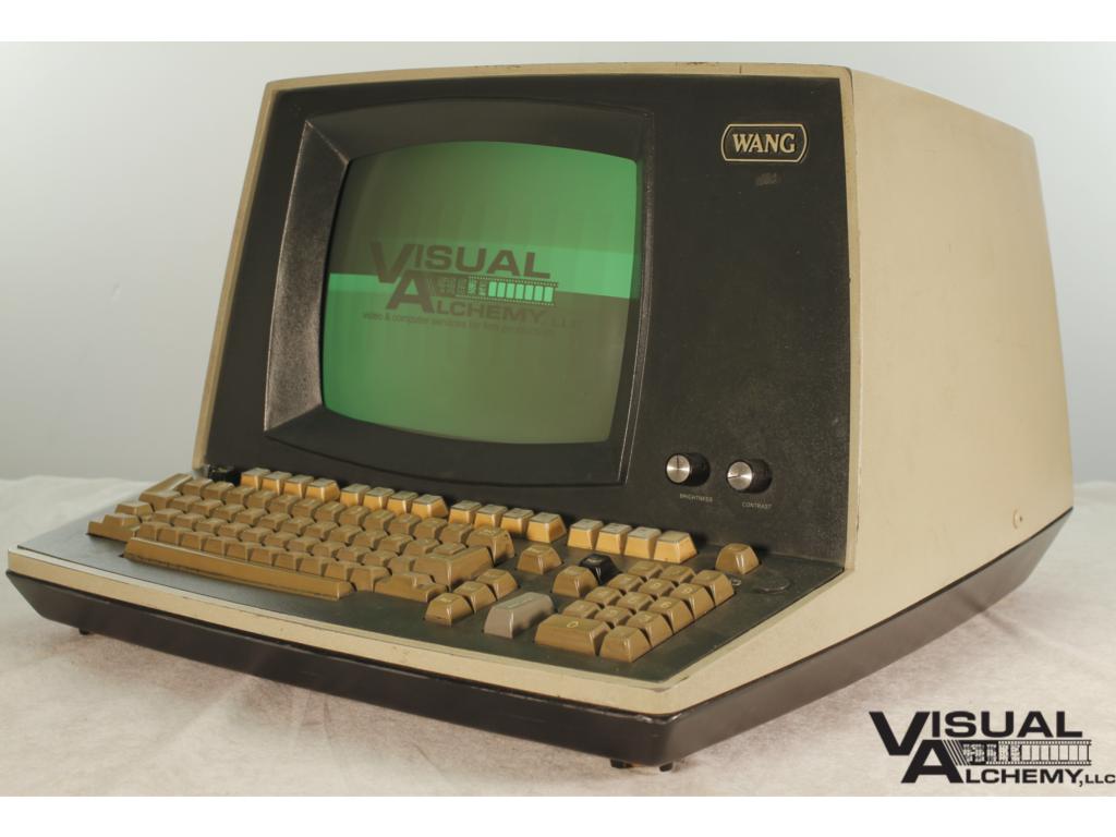 1977 11" Wang 2236 (Green Screen) Computer Terminal