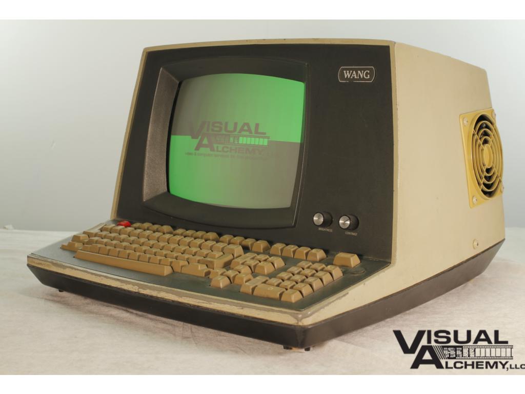 1977 11" Wang 2246-C (Green Screen) Computer Terminal