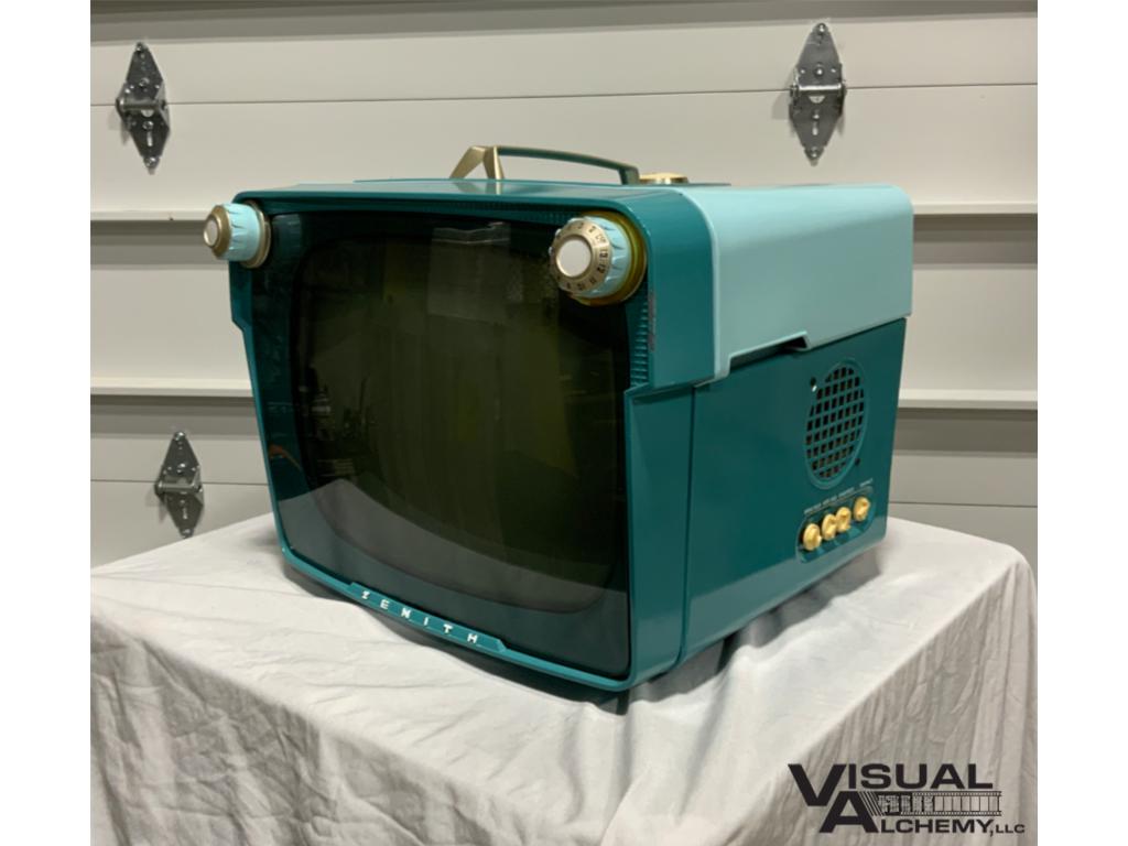 1958 16" Zenith A17170 Blue CRT TV 100