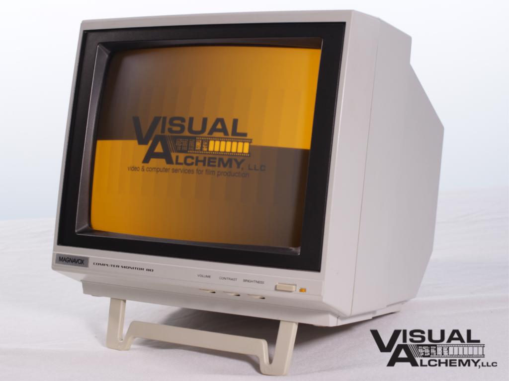1987 12" Magnavox 80 (Amber) Computer Monitor