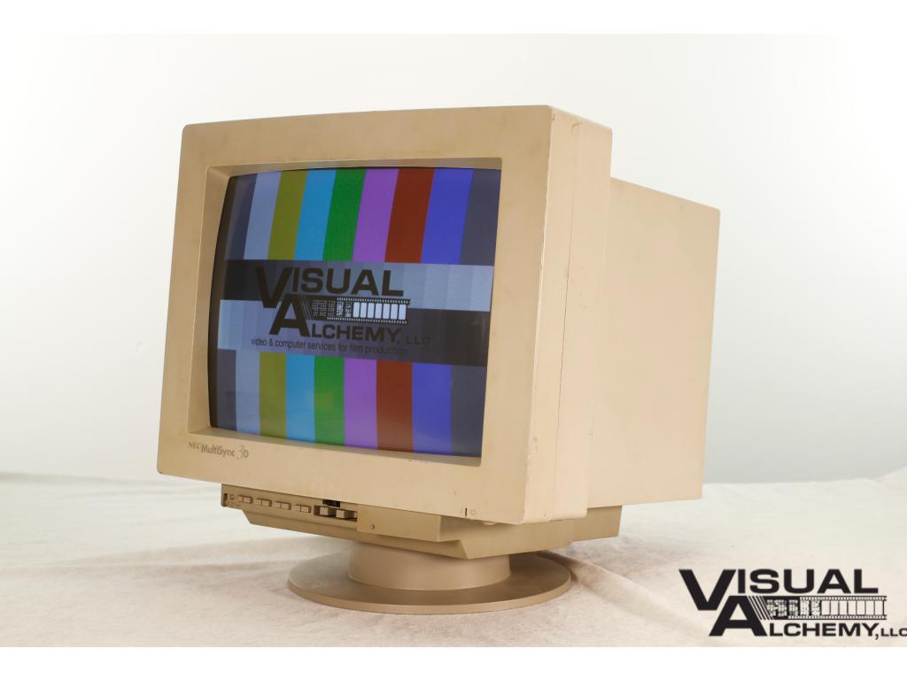 1990 13" NEC MultiSync 3D Computer Monitor
